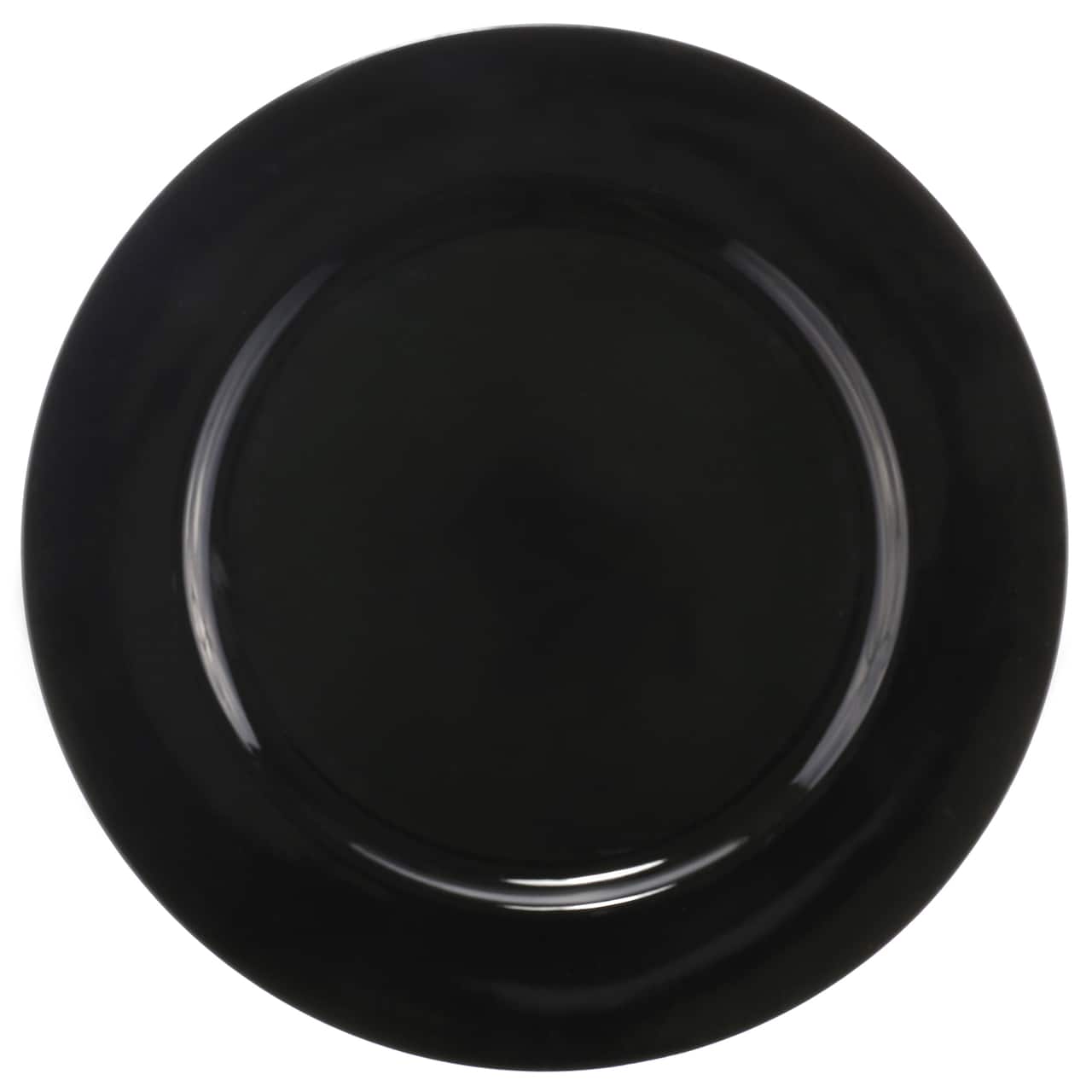 Black Charger Plate by Celebrate It&#x2122;